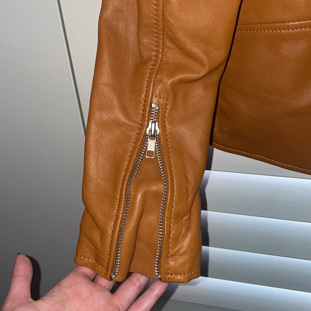 NEW Understated Leather Easy Rider Caramel Jacket - Picture 9 of 10